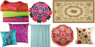 Get the best home furnishing products from Jindal Crafts' online catalogue and beautify your dream home. Handmade bedspreads, oriental carpets and rugs, colorful cushion covers, hand weaved table spreads, and a lot more is eagerly awaiting exploration.