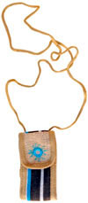 Eco Friendly Mobile Bag with long Hanging Support