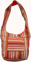 Colorful Eco Friendly Fabric Shoulder Handbags