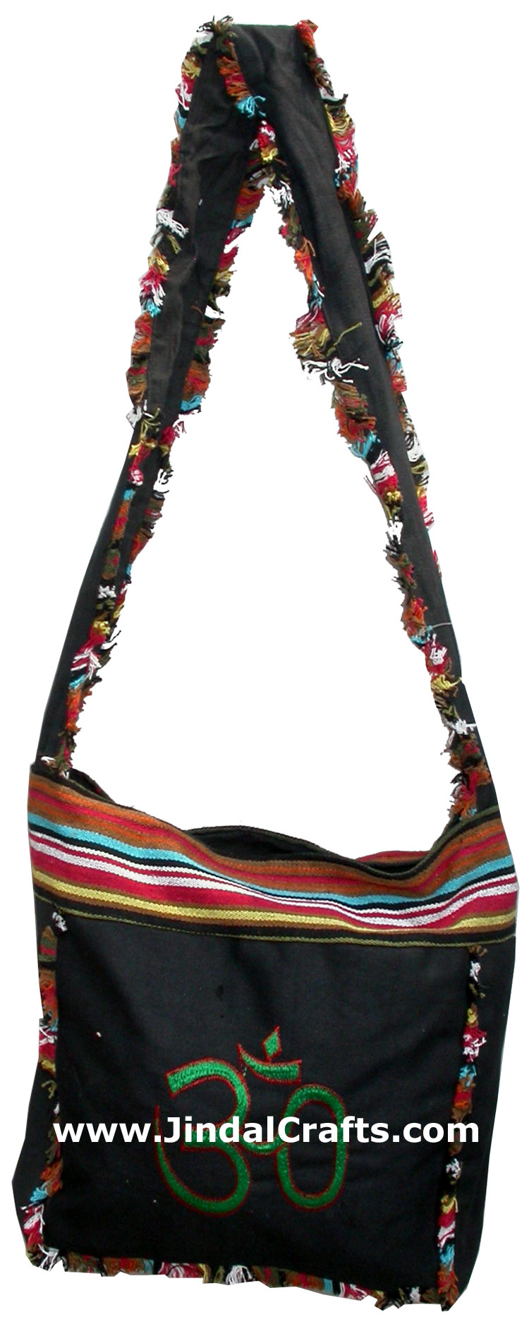 Colorful Hand Embroider Shoulder Handbag Indian Arts