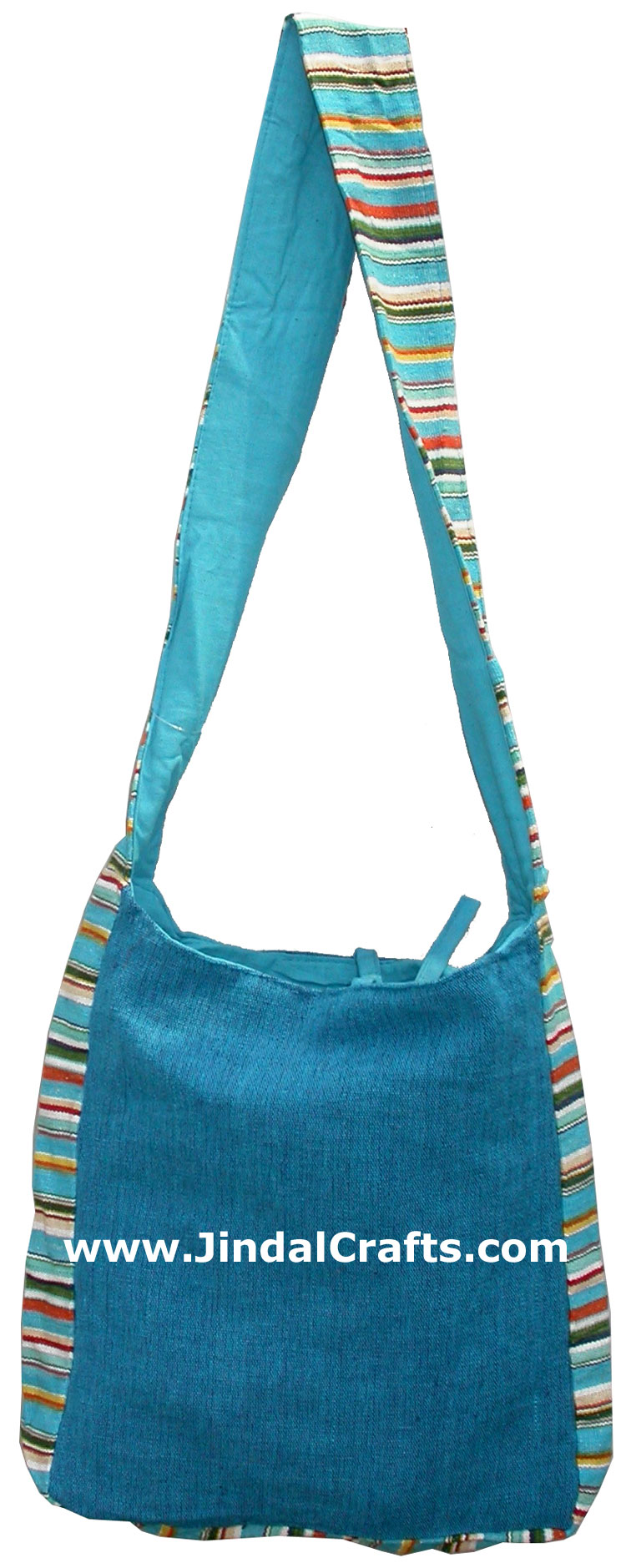 Colorful Hand Embroidered Shoulder Handbag India Art