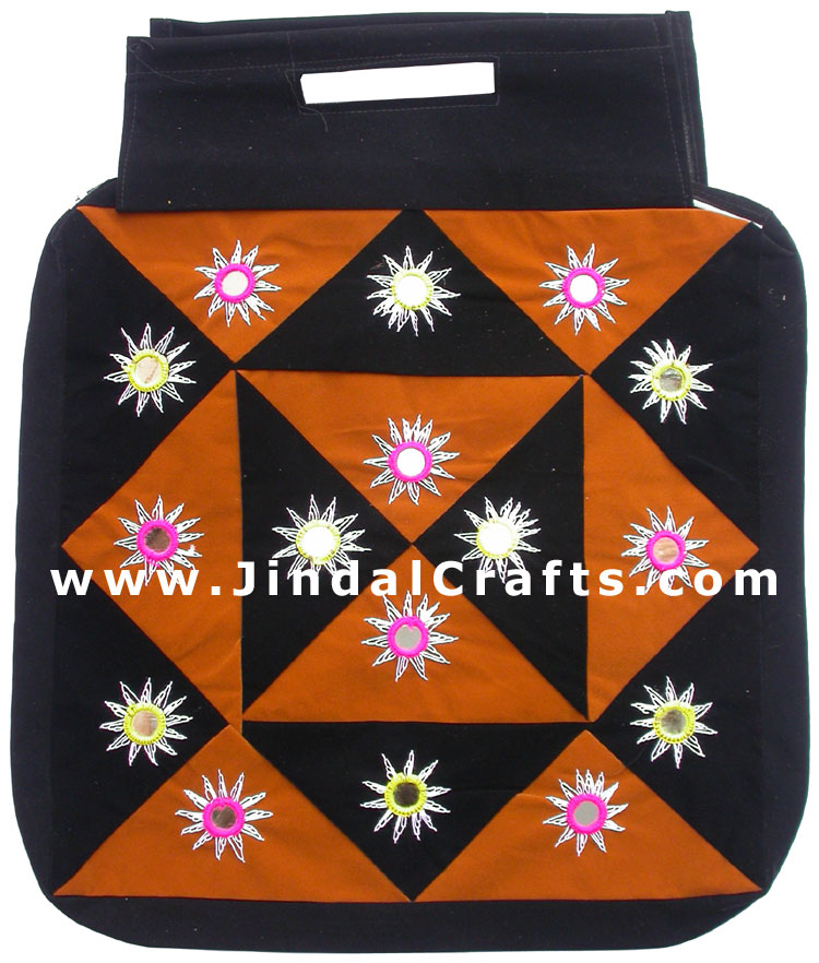 Colorful Eco Friendly Long Life Velvet Handbag India