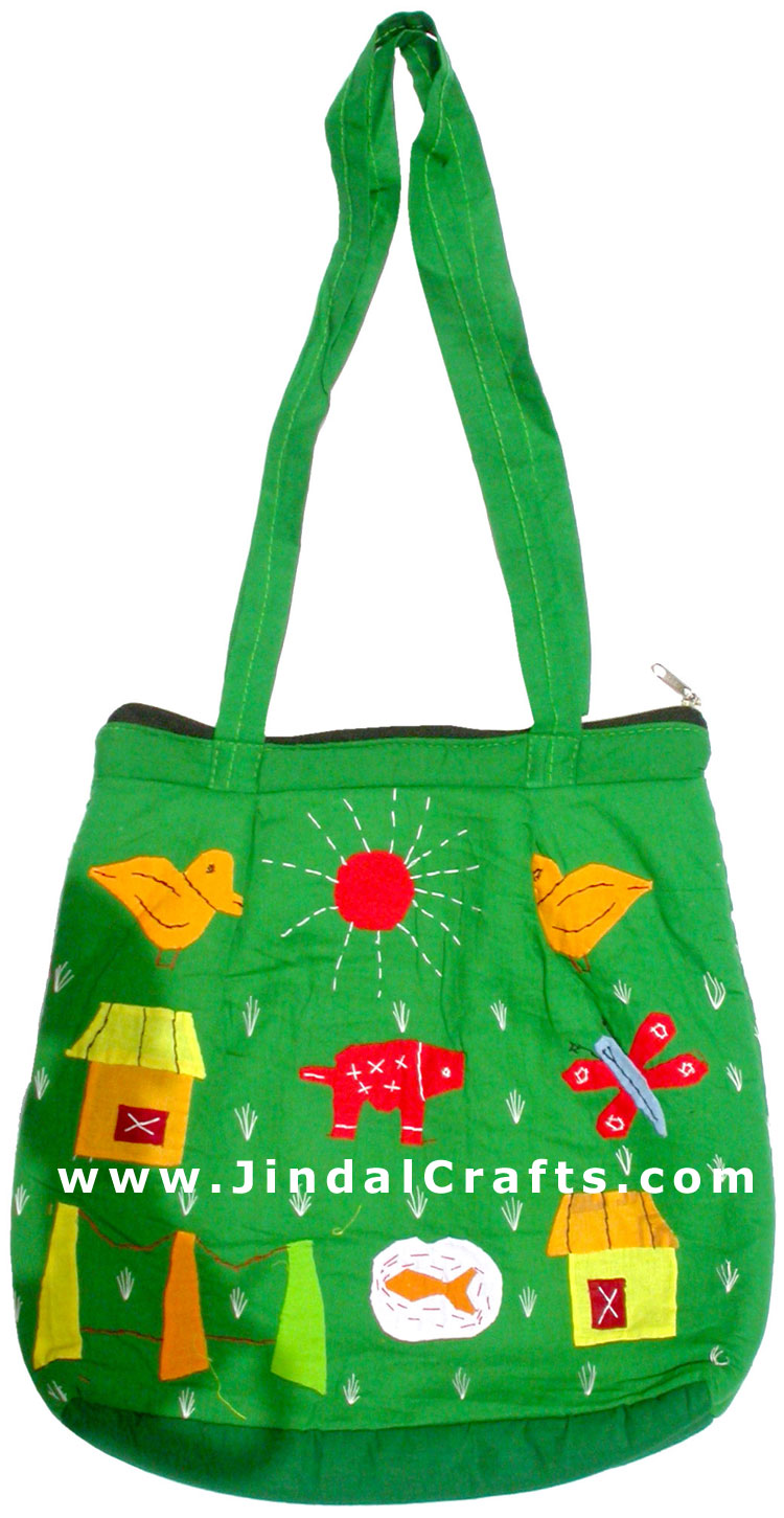 Colorful Eco Friendly Patch Work Shopping Bags India