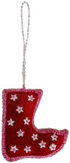 Hand Embroidered Beadwork Christmas stockings India