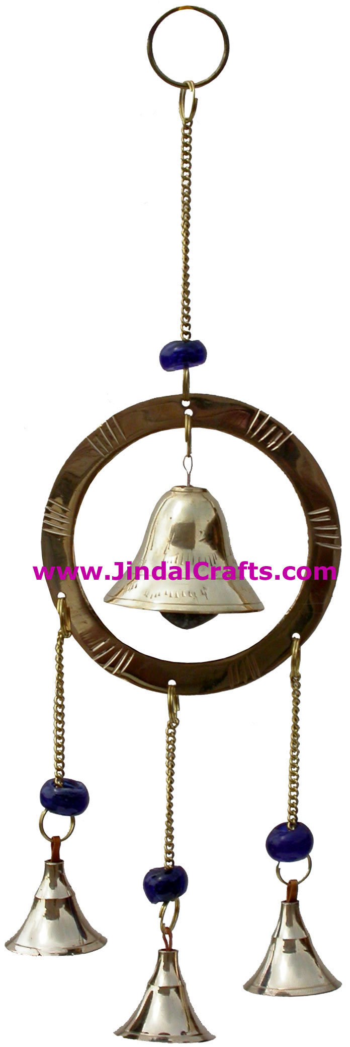 Wind Chime Bell - Brass Made Home Decoration Indian Art