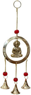 Wind Chime Bell - Brass Made Home Decoration Indian Art