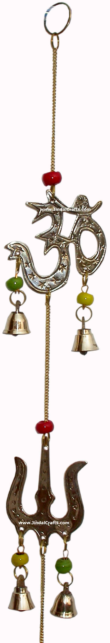 Brass made Wind Chime Home Decoration Feng Shui Artifact from India Metal Crafts