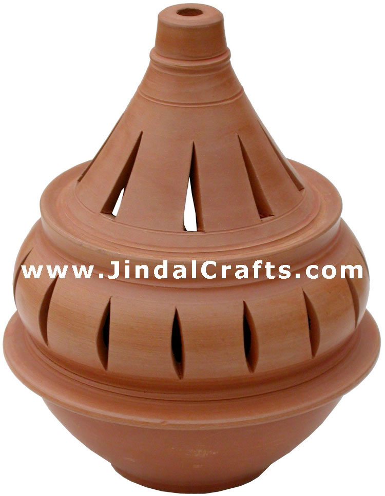 Handmade Terracotta Candle / Aroma Holder Indian Art