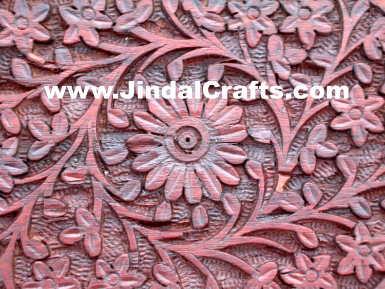 Handmade Wooden Carved Box Indian Handicrafts Arts Crafts Gifts Souvenirs