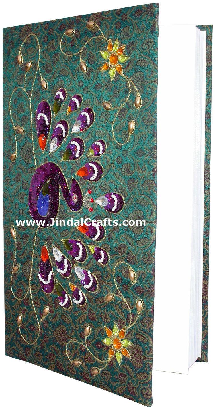 Photo Album Beaded Hand Embroidered Jari Handicraft Art