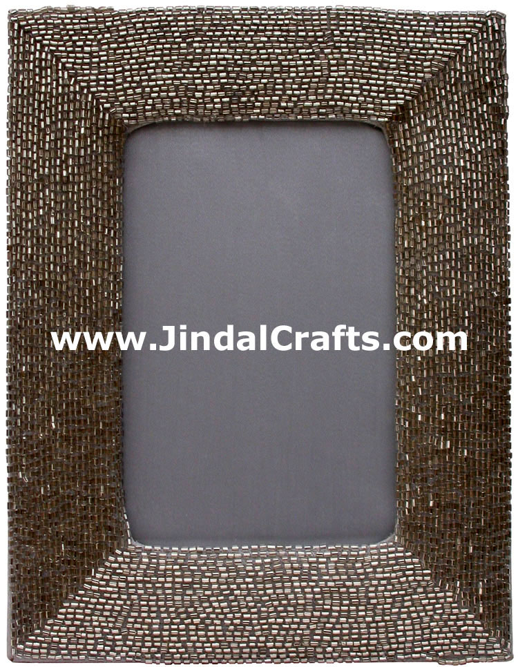 Hand Embroidered Photo Frame India Art