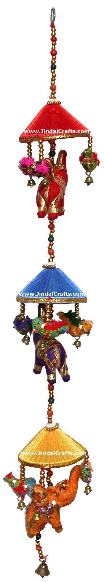 Elephants Hanging Home Decoration India Handicraft Arts