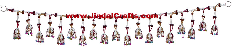 Colourful Handmade Bead Hanging Toran Home Decor Traditional Handicrafts Indian