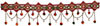 Colourful Handmade Hanging Toran Home Decor Traditional Handicrafts India Mirror