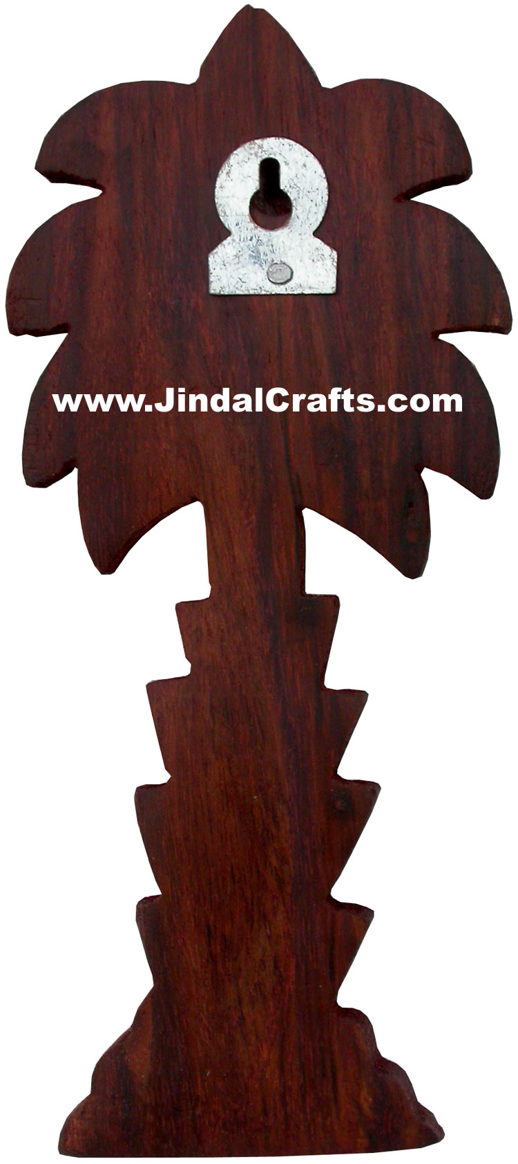 Handcarved Wooden Brass Inlay Key Holder Home Decor Traditional Handicraft Craft