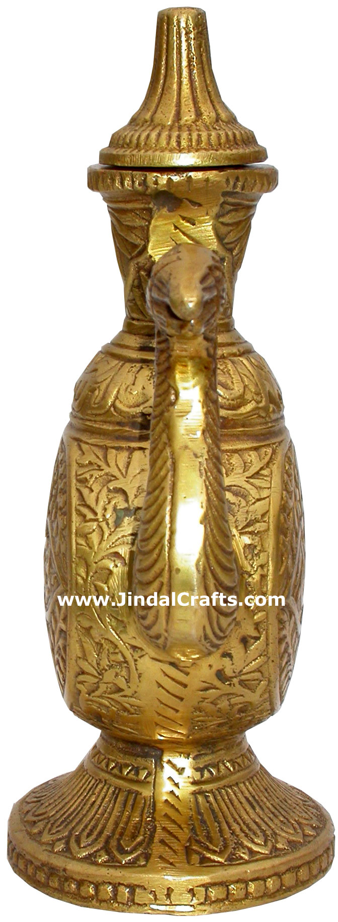 Brass Surahi Home Decoration Unique Metal Crafts India