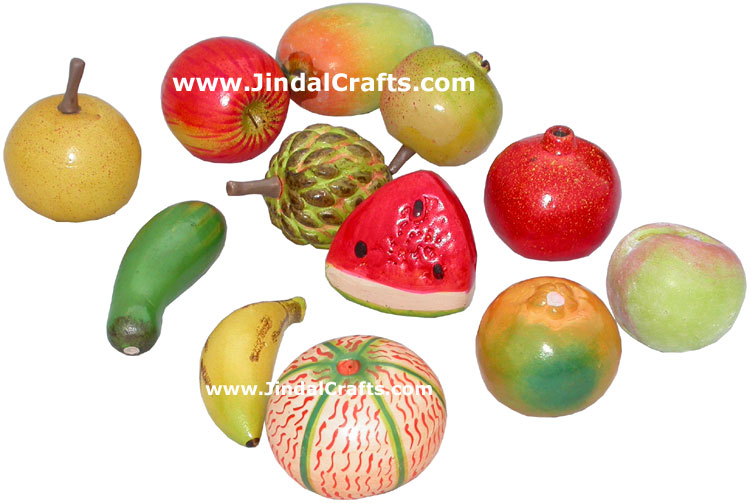 Set of Fruits Handmade Home Decoration Indian Crafts