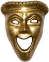 Brass Face Mask India Carving Art