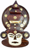 Wall Hanging Dancer Face Mask - Home Decor Tribal Artifact Handicrafts Arts