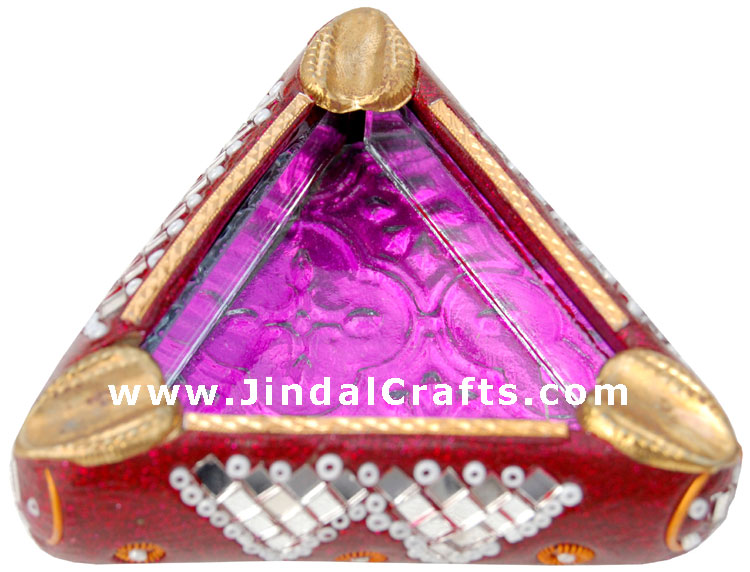 Lac Made Ash Tray – Handcrafted Art from India