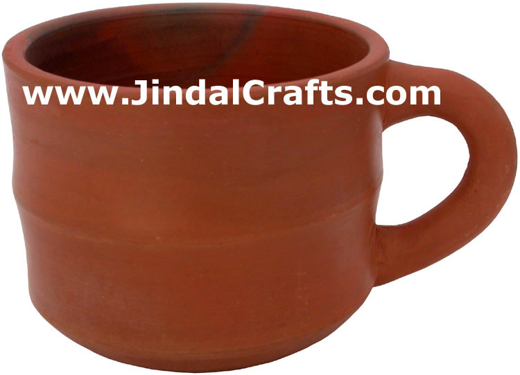Terracotta Cup / Mug - Hand made Traditional Cup / Mug