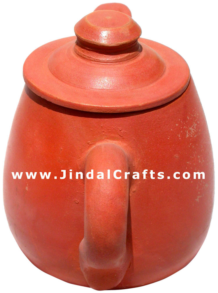 Decorative Kettle - Terracotta Handmade Indian Art