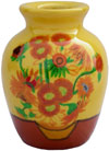 Colorful Vase Hand Painted Home Decoration Vase India