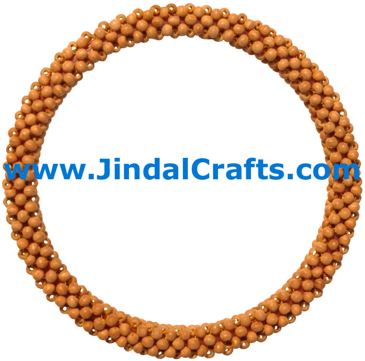 Tiny Wooden Beads Bracelet - Wooden Fashion Jewelry