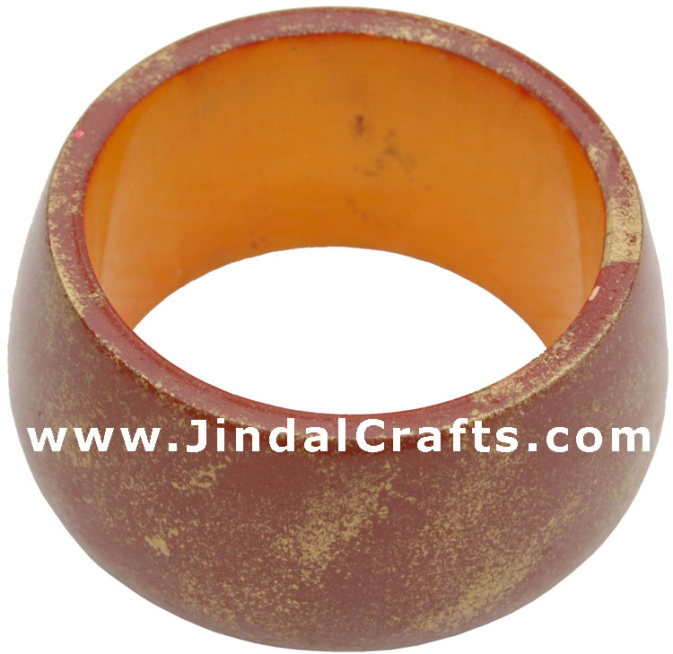 Wooden Bangle - Hand Painted Wooden Traditional Art