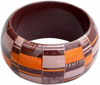 Wooden Bangle - Hand Painted Indian Handicraft Art Crafts Fashion Jewelry