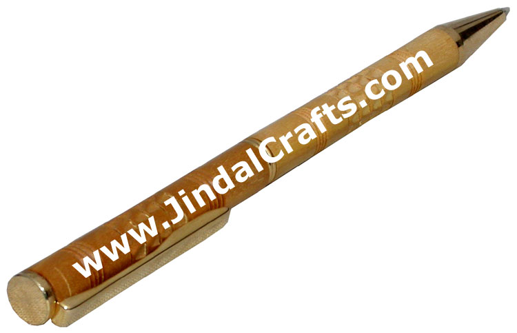 Hand Carved Sandal Wood Pen Unique Corporate Gifts Idea