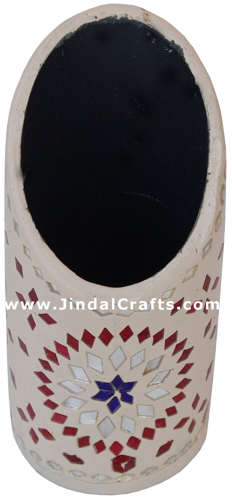 Handmade Decorative Lac Pen Stand from Indian Arts