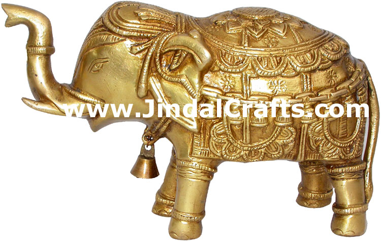 Elephant Handmade Figures India Royal Culture King Hunt