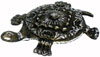 Turtle Figure - Hand Carved Indian Art Craft Handicraft Fung Shui Home Decor