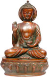 Brass Made Gautam Buddha India Sculpture Siddhartha Art