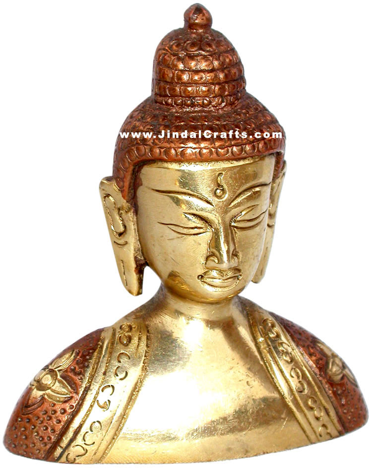 Gautam Buda Budha Buddha Head Bust Tibetan Artifact