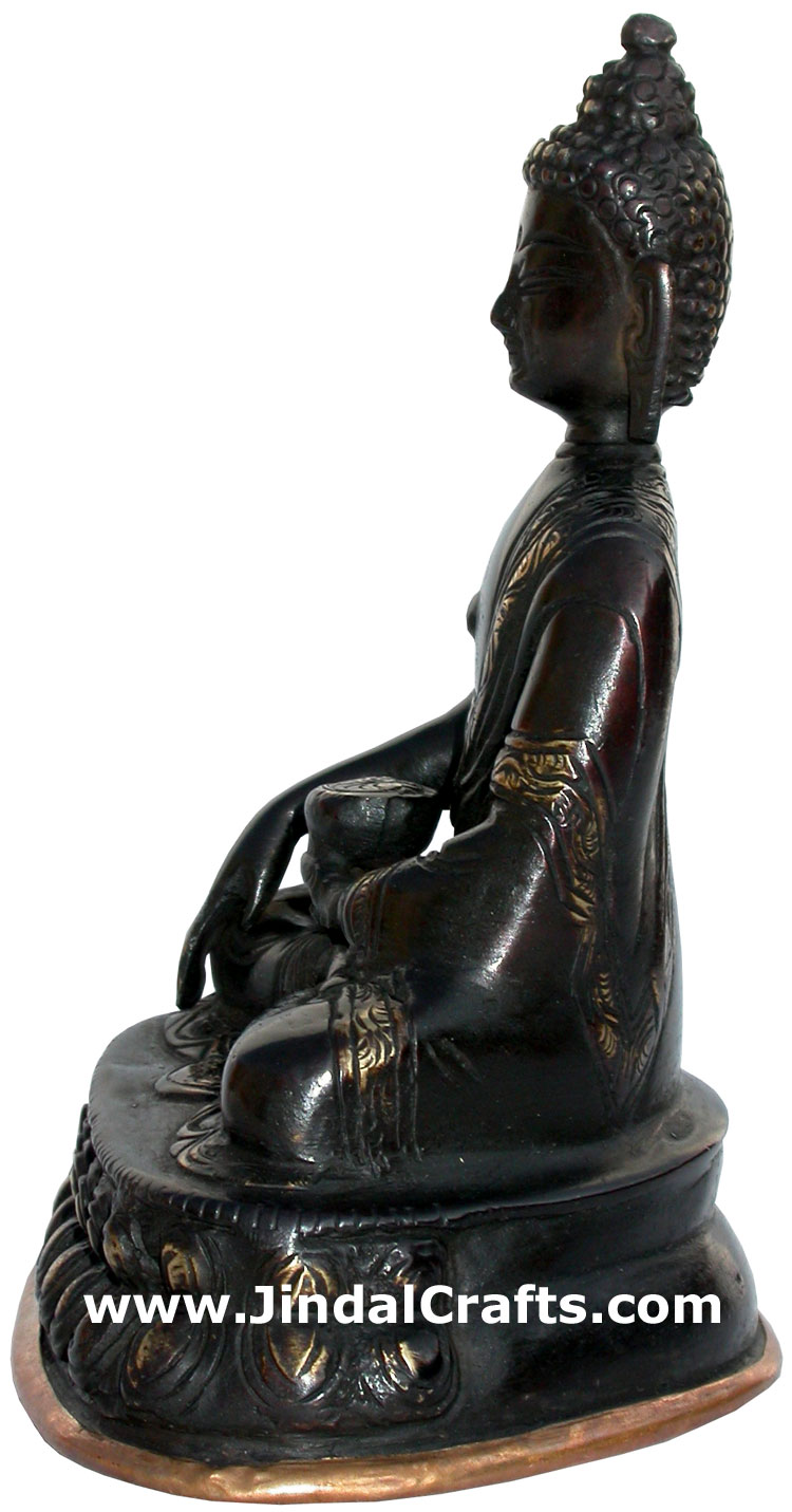 Buddha Antique Finish Statues Buddism Home Decor Crafts