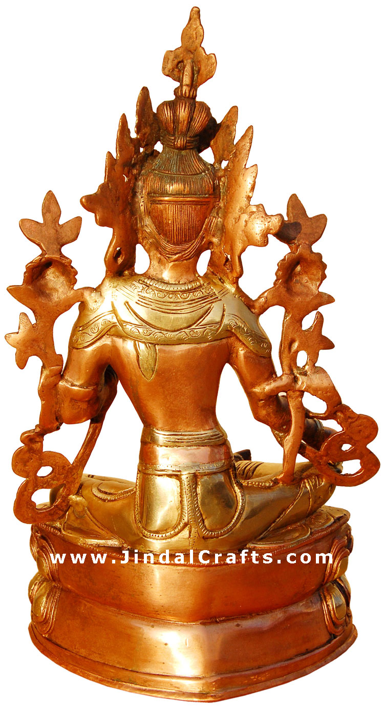Goddess Tara Buddhism Figure Sculpture Antique Buddha