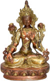 Tara Statue Himalayan Tibetan Buddism Artifacts Crafts