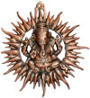 Ganesha Sun Hindu Religious Home Decoration Handicrafts