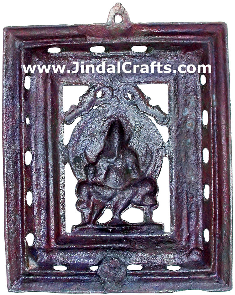 Lord Ganesha Wall Hanging Indian God Sculptures Crafts
