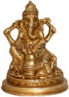 Brass Lord Ganesha India Artifacts