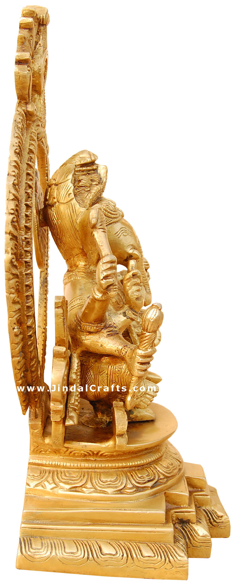 Ganesh - Hindu Religion Statue made from Brass India