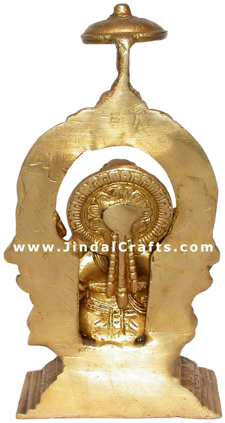 Lord Ganesh - Indian Handicrafts Brass Made Religious