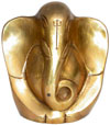 Ganesha Figure Brass Statue Indian Gods Sculptures Gift