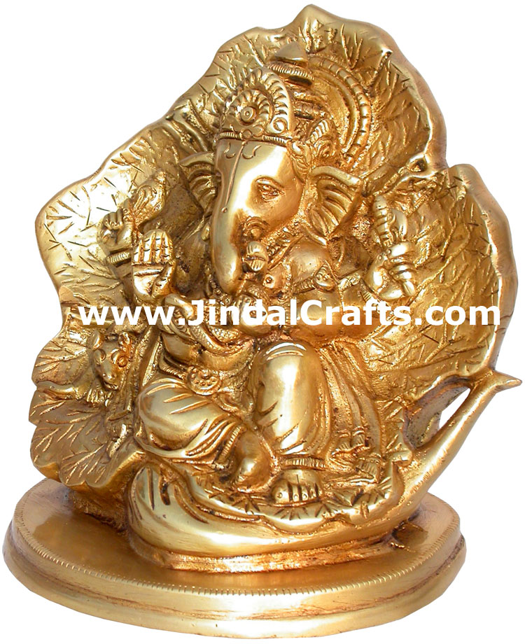 Lord Ganesha Ganpati Gajanan Siddhi Vinyaka Metal Idols