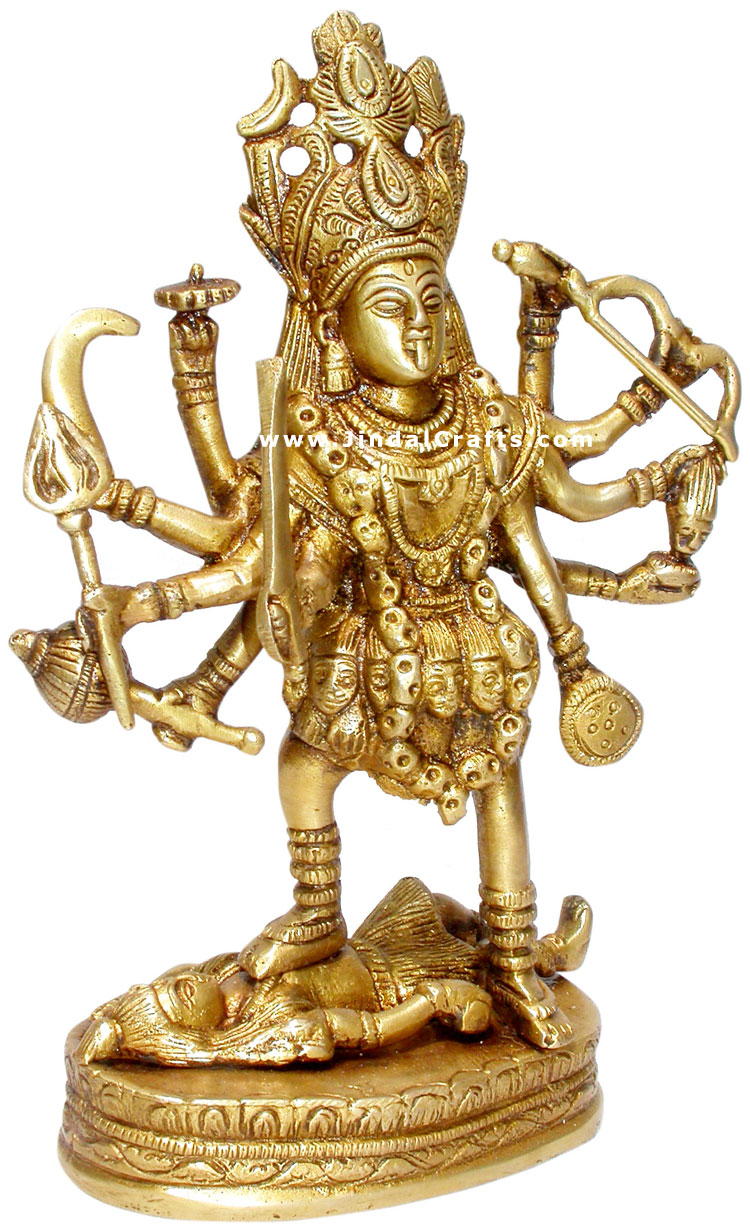 Mata Kali Hindu Religious Sculpture Handicraft India