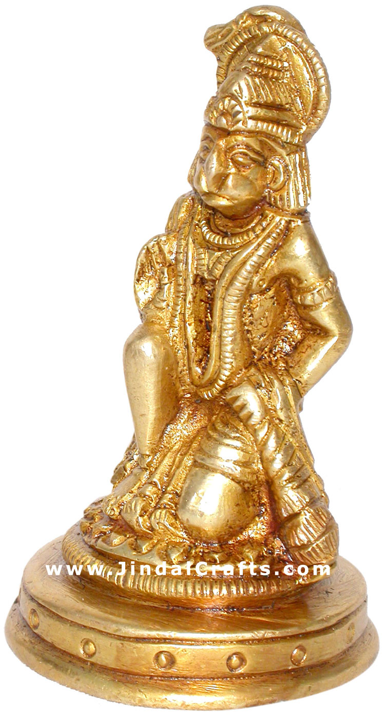 Veer Hanumaan Hindu Religious Sculpture India Statue Hindu Religious Idols Arts