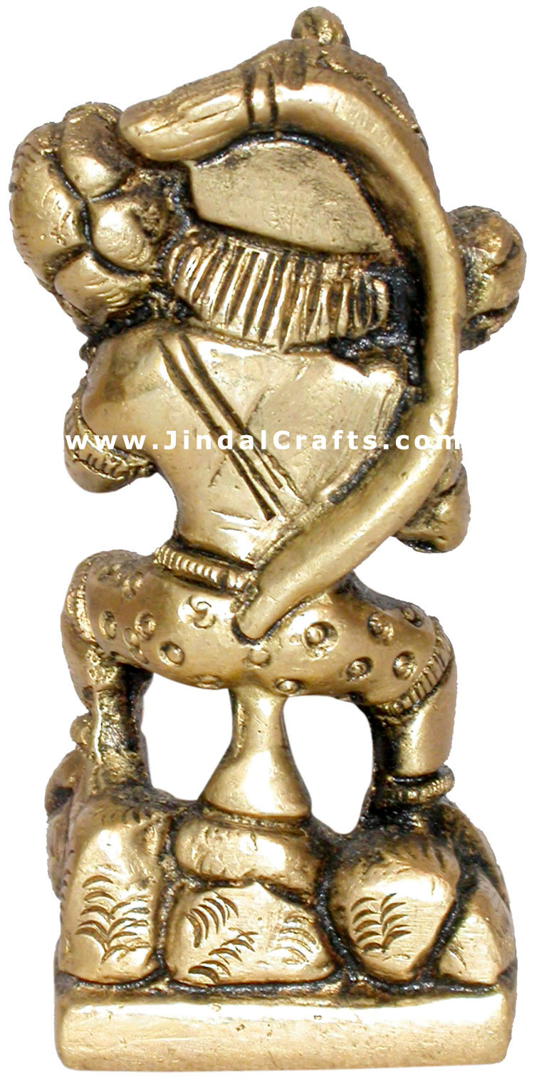 Hindu God Hanuman Religious Figurine Art Indian Sculpture Home Decor Handicrafts