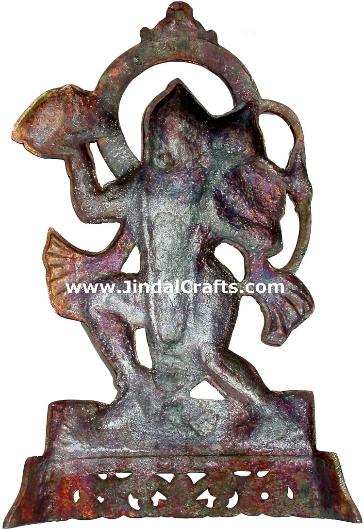 Hanumaan - Hand Carved Indian Art Craft Handicraft Home Decor Aluminium Figurine